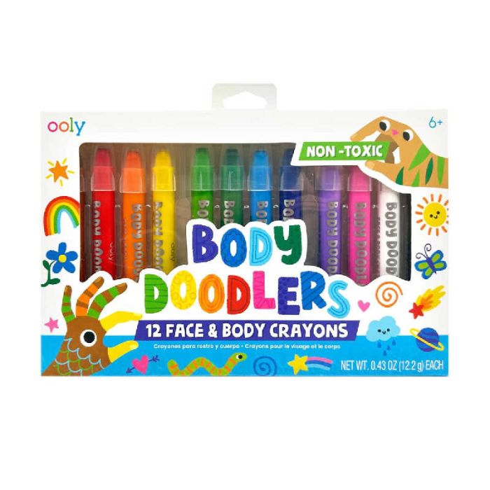 Ooly Body Doodlers Face & Body Crayons - 0