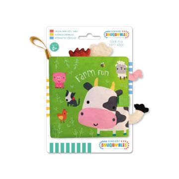 Farm Fun Fabric Book - 0