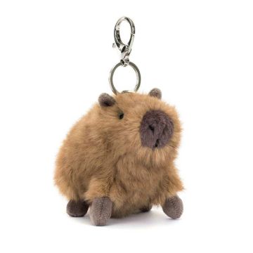 Clyde Capybara Bag Charm by Jellycat - 0