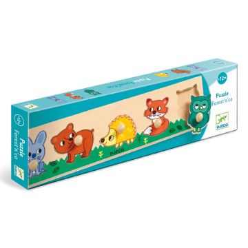 Forest'n'co Wooden Puzzle by Djeco - 0