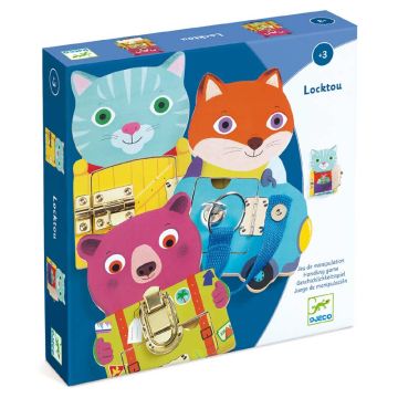 Locktou Wooden Game by Djeco - 0