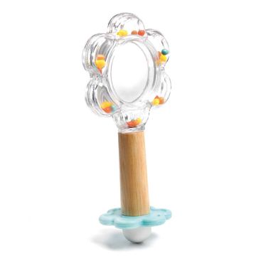 BabyFlower Mirror Rattle by Djeco - 0