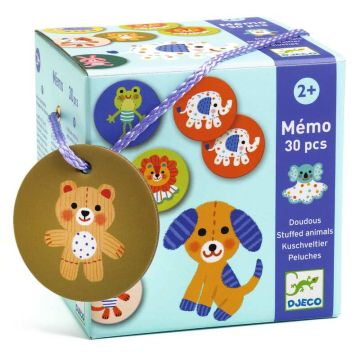 Memo Stuffed Animals by Djeco - 0