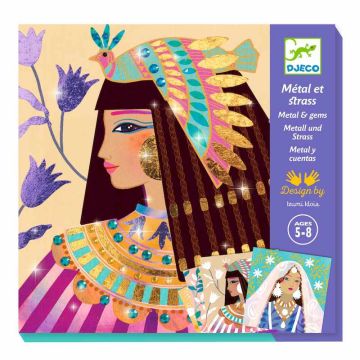 Precious Jewels Metal & Gems Collage by Djeco - 0