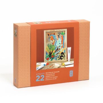 Djeco Atelier Grands Augustins - Atelier 22 Colour Mixing Craft Kit - 0